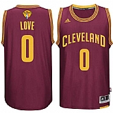 Cleveland Cavaliers #0 Kevin Love Burgundy 2017 NBA Finals Swingman Jersey,baseball caps,new era cap wholesale,wholesale hats